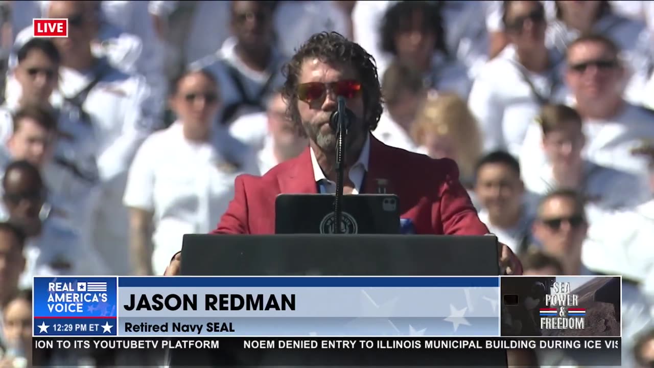 RETIRED NAVY SEAL, JASON REDMAN