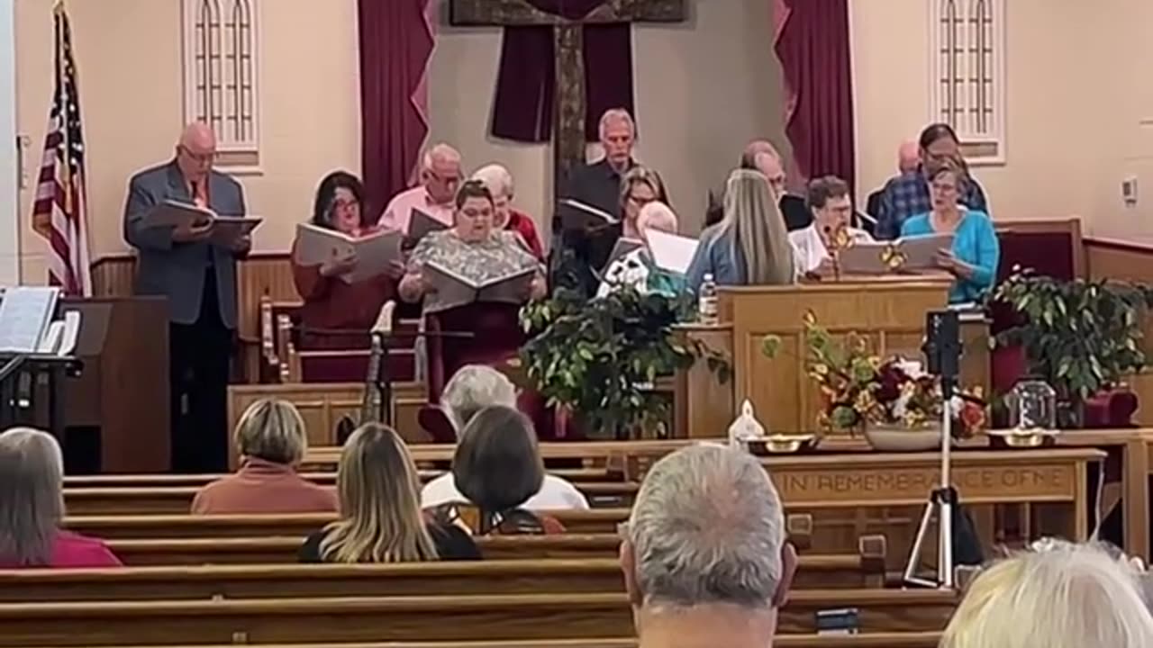 Testimony and song￼ service!