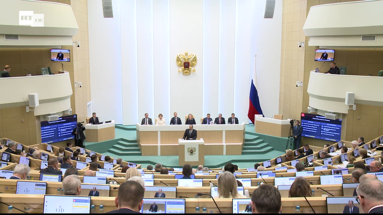 LIVE: Lawrow spricht vor dem Föderationsrat