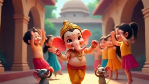 Ganesha vs. Kartikeya: Who Won the Race Around the World? (Animated Story)