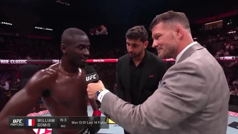 William Gomis Octagon Interview _ UFC Paris