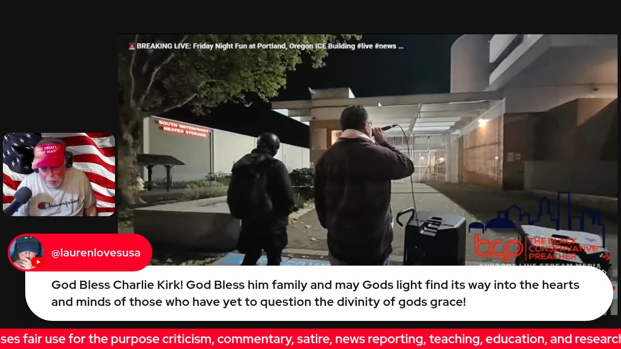 #Restream #Portland #ICE #Protests and #News