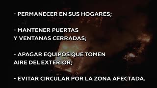 Se declaran alerta roja por nube tóxica tras explosión en Argentina