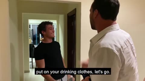 Luke put on your drinking clothes