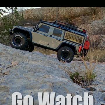 Traxxas TRX4 Defender + Nature + SUBSCRIBE = Motivation! 😎