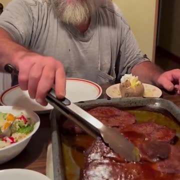 He Can't Believe She Made This For Him