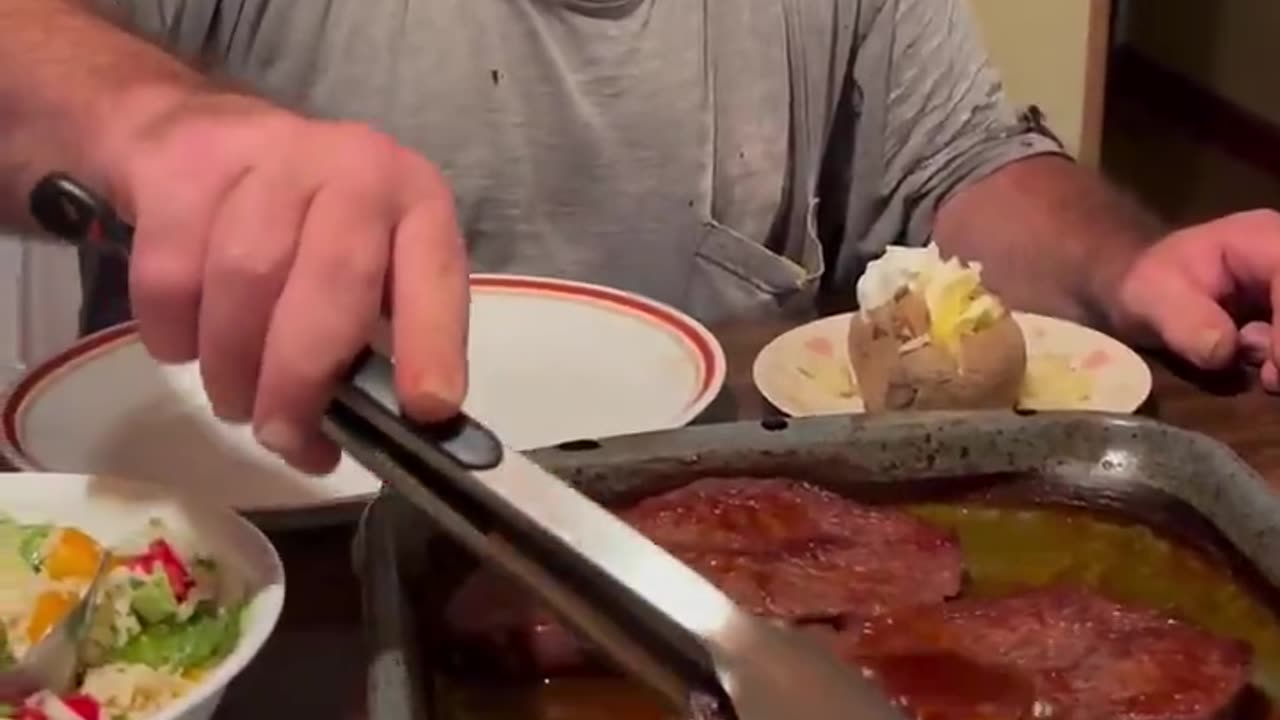 He Can't Believe She Made This For Him