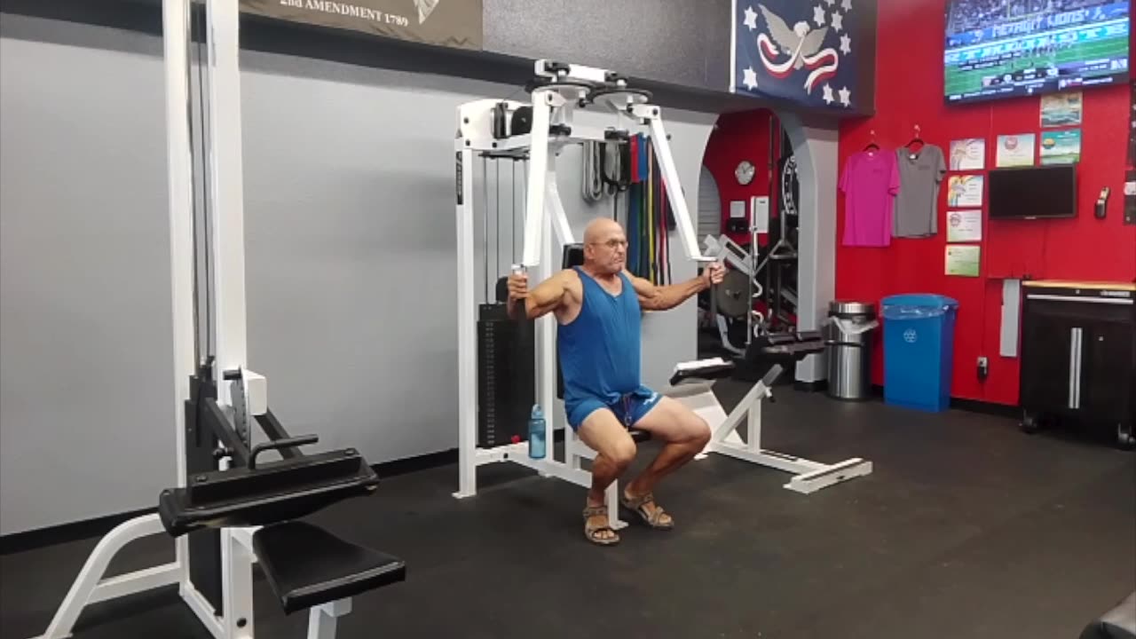 Chest Day - After 16 Day Layoff. Age 72
