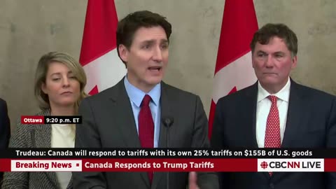 Canada will retaliate with 25% tariffs on $155B of U.S. goods!! - 2/1/25