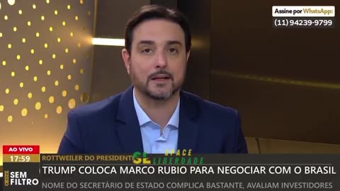 Silvio Navarro critica quem está comemorando a conversa entre Lula e Trump