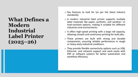 Industrial Labeling Trends for New Year 2026