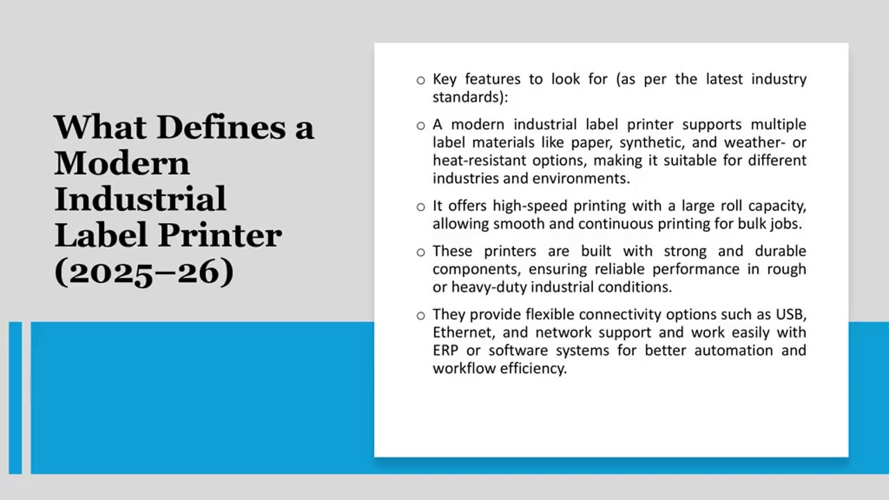Industrial Labeling Trends for New Year 2026