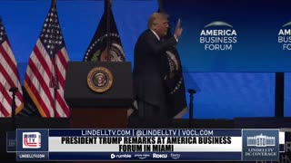LIVE - President Trump Delivers Remarks At America Business Forum