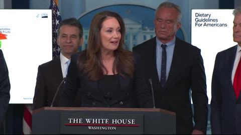 New Dietary Guidelines - RFK Jr, Dr Oz, Dr Makary, Sec Rollins