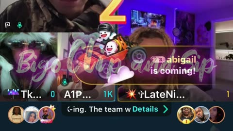 21 gets into it with A1Pretty in team pk 12/7/25 #bigoclipandsip