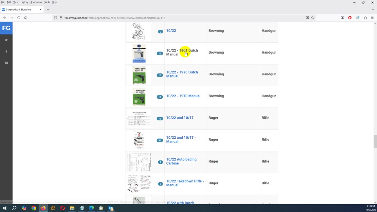 Firearms Guide Gunsmithing Library