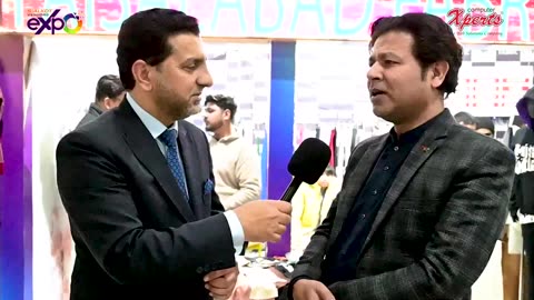 🤝 Business Spotlight Interview | Mian Adnan Kamar – Faisalabad Fabrics at Sialkot Textile Expo 2025