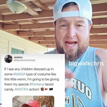 Liberal admits to planning to lace candy with Fentanyl on Halloween for any MAGA supporters.