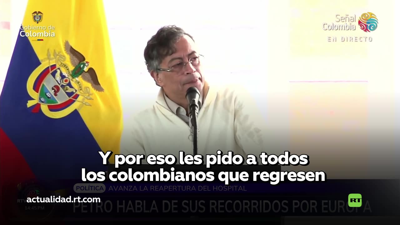 "Los van a tratar como esclavos": Petro insta a los migrantes a devolverse a Colombia