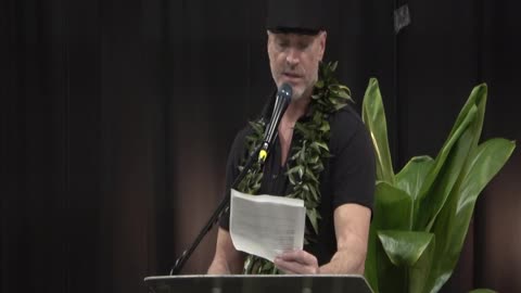 Part Two: Mikki Willis Speaks In Hawaii for the Keep Vaccines Optional Event Unlisted Video