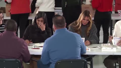 JUST IN: Melania Trump & Usha Vance Write Christmas Cards for Deployed Troops