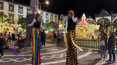 LIVE: Ponta Delgada first day Christmas Market, Sao Miguel Azores Portugal - 01.12.2025 #natal