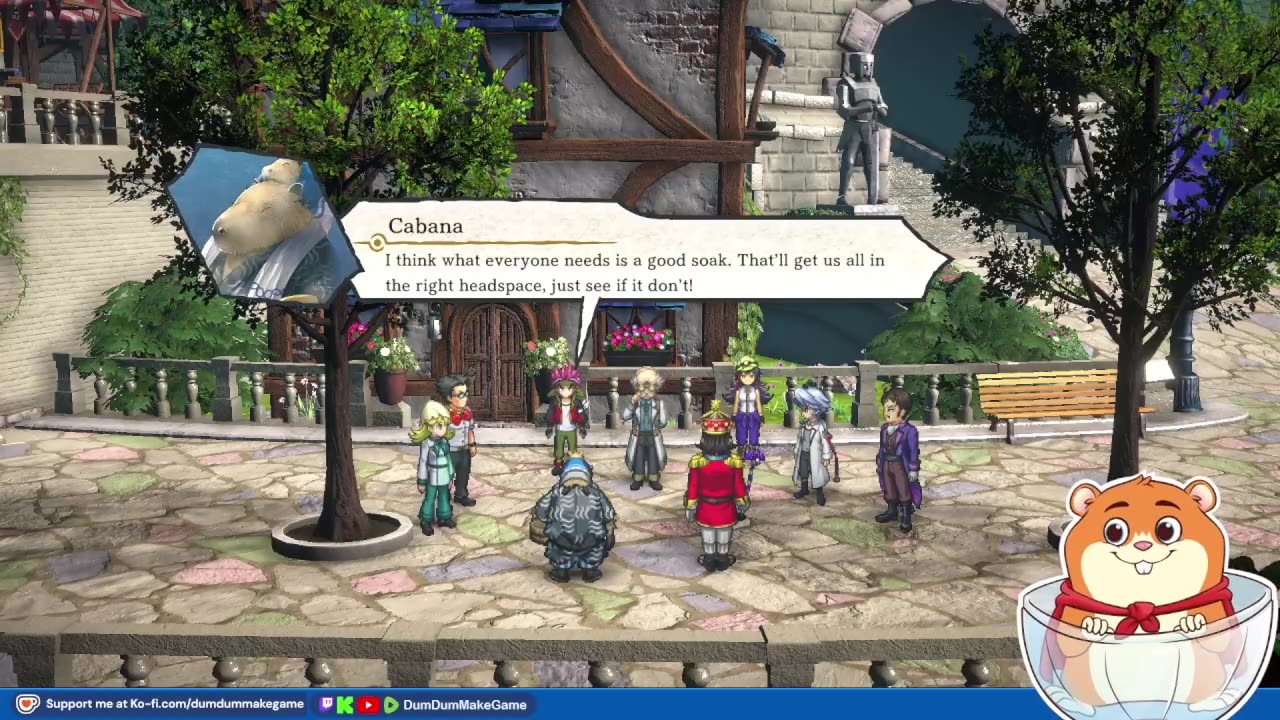 Chicken Soup Stream: You Go Defend? No! Iugo Defend Athrabalt! (Eiyuden Chronicle)