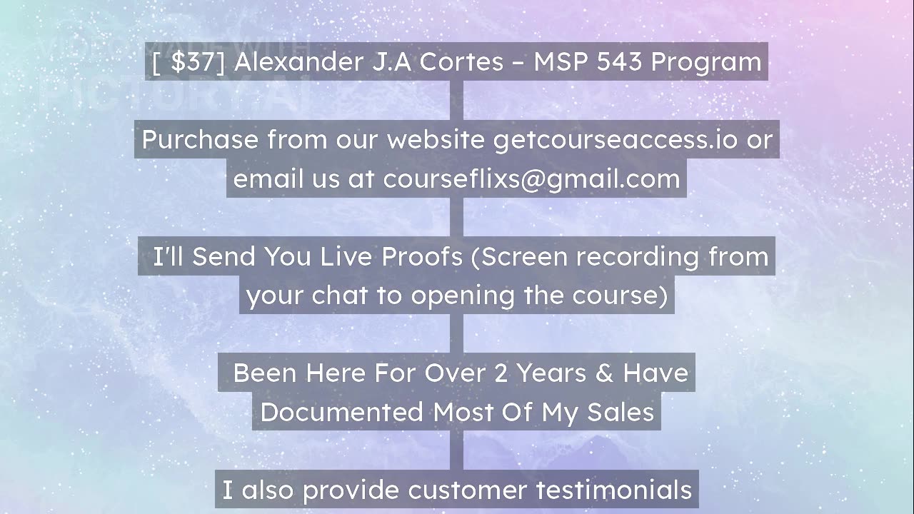 Download Alexander J.A Cortes – MSP 543
