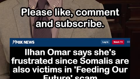 Ilhan Omar Says Her Community Was Also a Victim in Scam