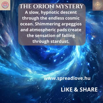 💫The Orion Mystery – Orion, The Prince of Light 💫 Celestial Descent 💫