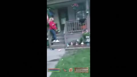 Suburban Troll Couple Fight to the DEATH - Oblivion NPC