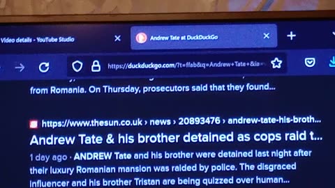 #influencer ,#AndrewTate, detained in , #Romania ,