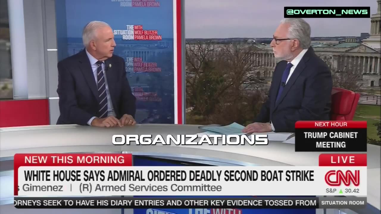 Congressman Carlos Gimenez nuked Wolf Blitzer live on CNN over the Venezuelan strikes.