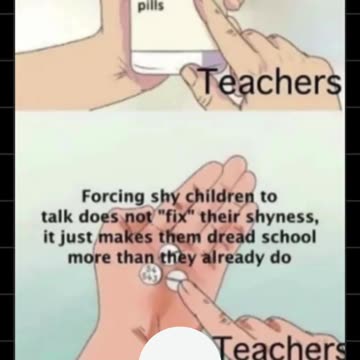 Teachers and Children with Shyness