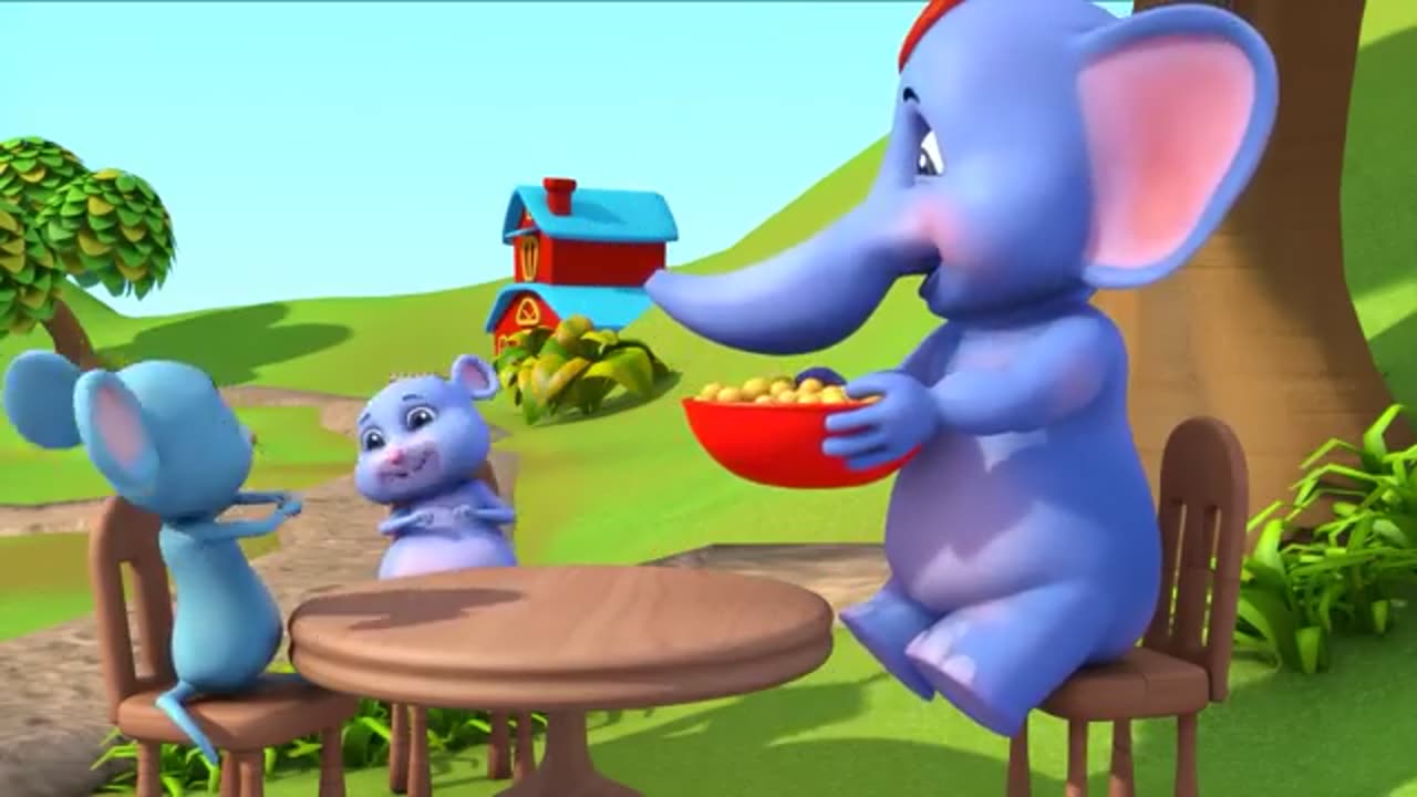 Badal Raja | Pani Barsa Chhaam Chhaam | Barish aayi | Hindi Nursery Rhymes & Kids Balgeet Poems.mp4