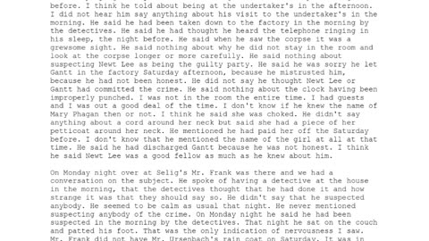 MRS. C. F. URSENBACH, Called as a Witness for the Defense, 74th to Take the Stand