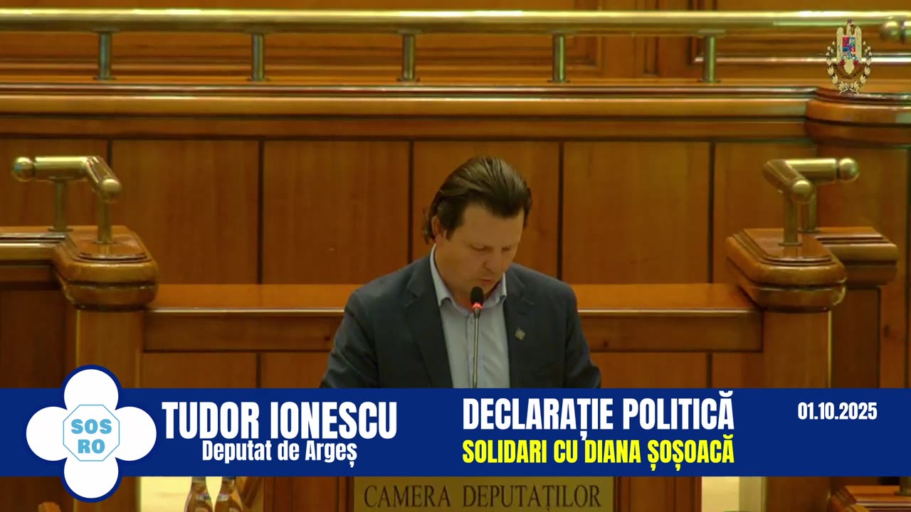 Declarație Politică: Solidari cu Diana Șoșoacă