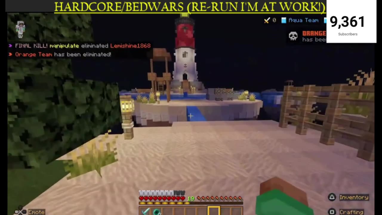 Epic Hardcore First 1000 Days! Epic Bed Wars Matches! (I'm @ Day Job Enjoy!)(RE-RUN)