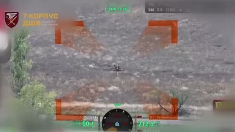 FPV-drone destroyed Russian ground-based robotic system near Pokrovsk, - 7th Corps DSHV