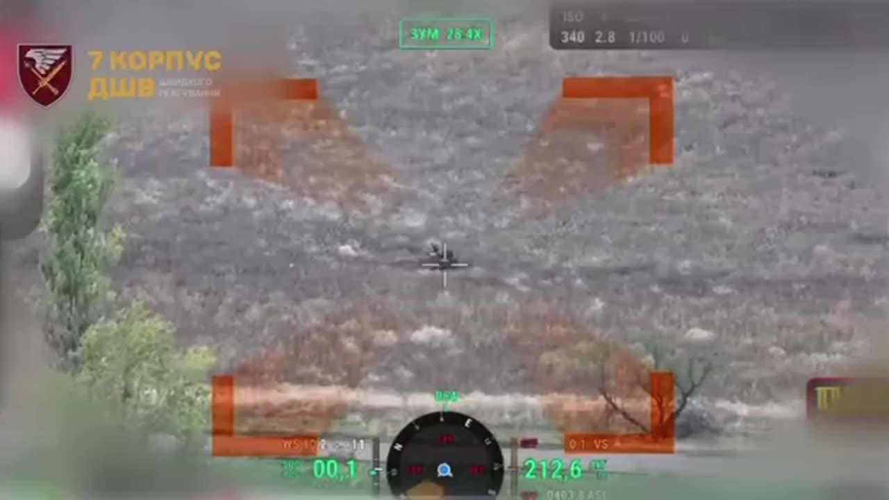 FPV-drone destroyed Russian ground-based robotic system near Pokrovsk, - 7th Corps DSHV