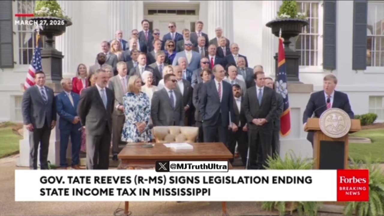 MISSISSIPPI JUST ELIMINATED ALL STATE INCOME TAXES!