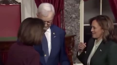 Kamala Harris Left Hanging as Nebraska Senator's Husband Appears to Refuse Handshake