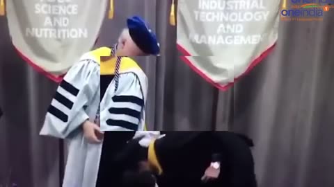 Trending: Indian student touches US professor's feet, reaction goes viral | Onei