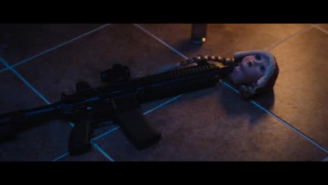 028. Violent Night (2022) - Death By Christmas Ornament Scene Movieclips