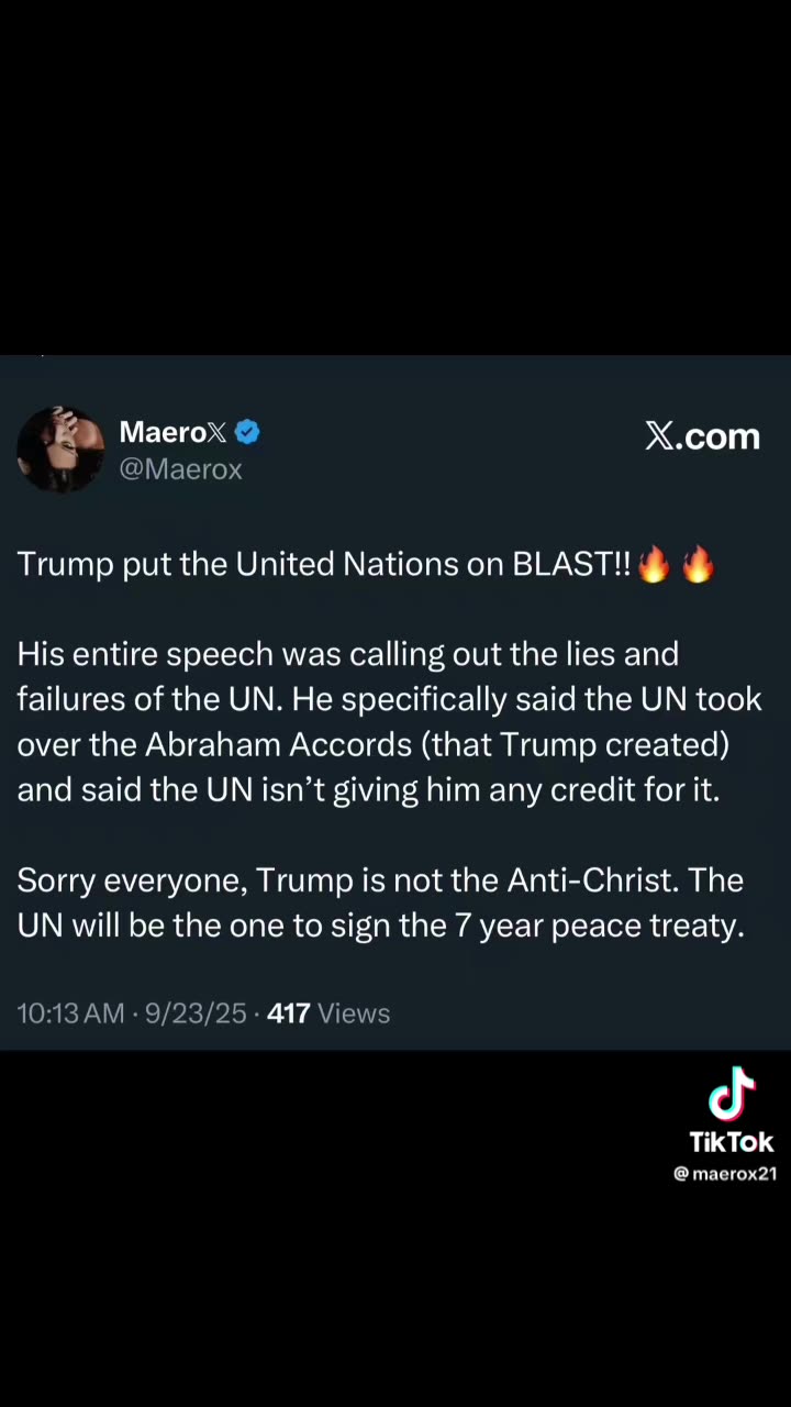 Trump put the United Nations on BLAST!!