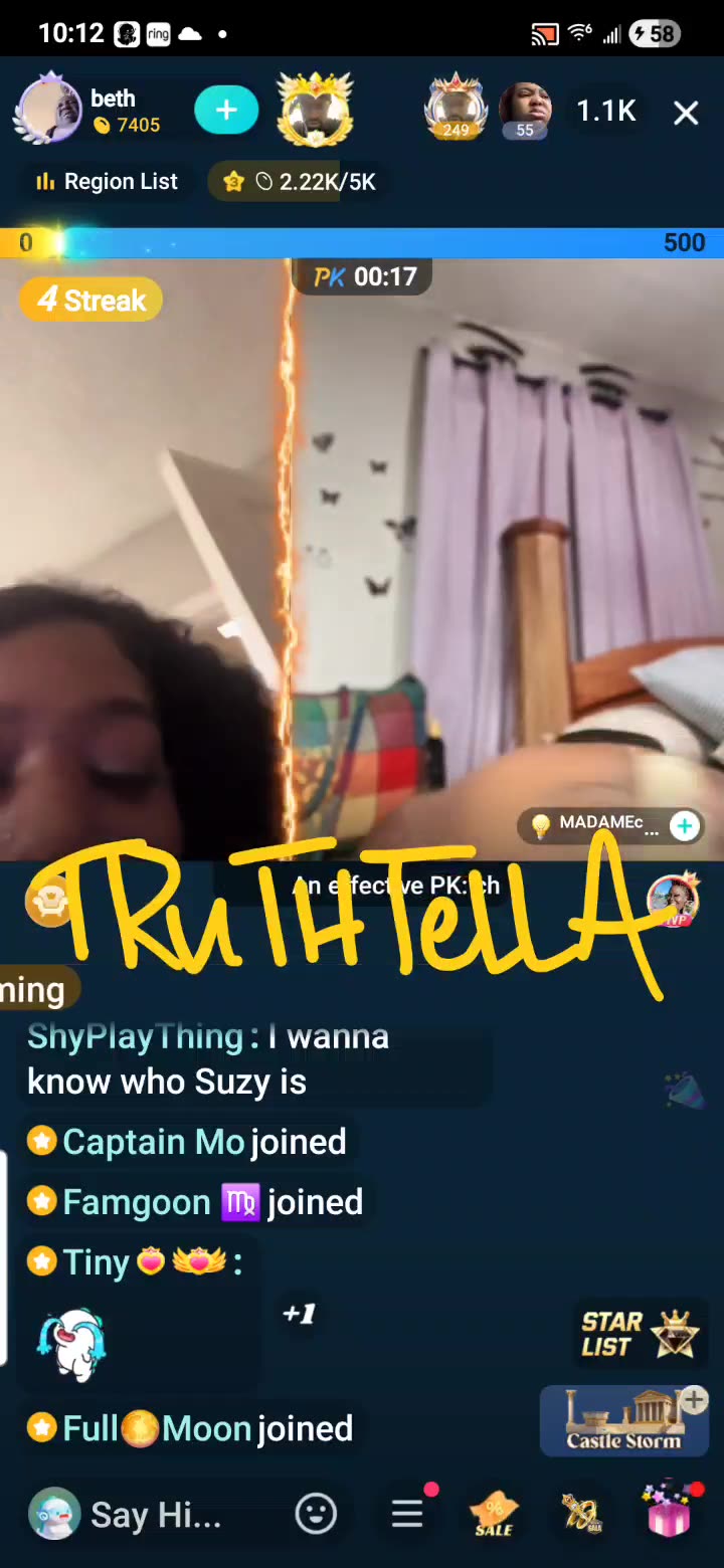 BETH304 LINED WITH CNN FOR HOE TALK THEN DREBABY TEAM PK WITH 21BADBITCH