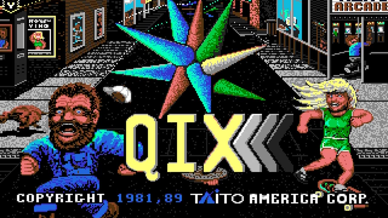 Amiga 500 Longplay - Qix - EU