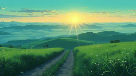 Dawn of a New Day. Relaxing Sounds. Drift into your own happiness.