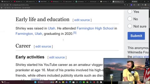 Nick Shirley, Citizen Journalist, 23yo Mormon(?) YouTuber!