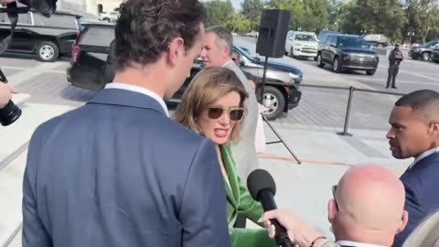 Nancy Pelosi Rips into a Reporter